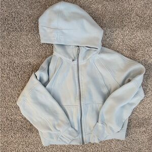 Lululemon Light Blue Scuba Hoodie - Full Zip